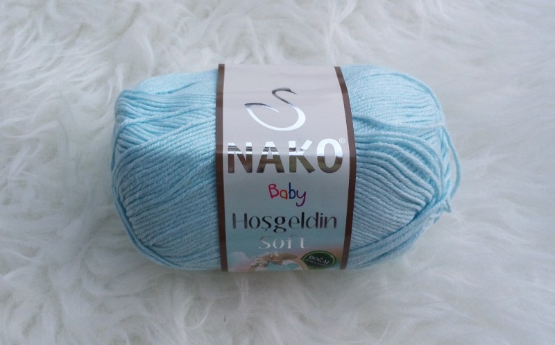 Hosgeldin soft (0085 - svetlá modrá)