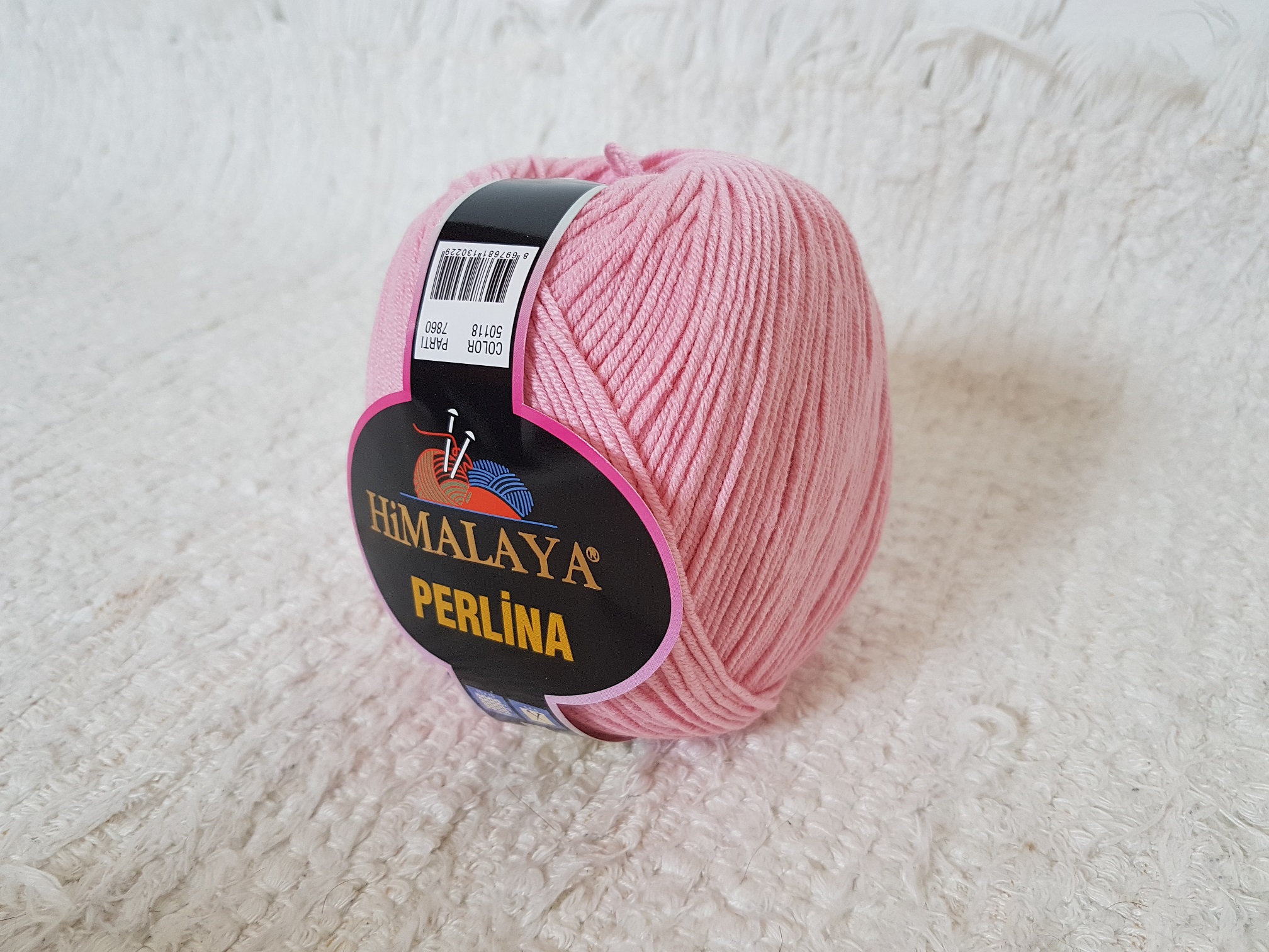 Perlina 2 (50118 - svetlá ružová)