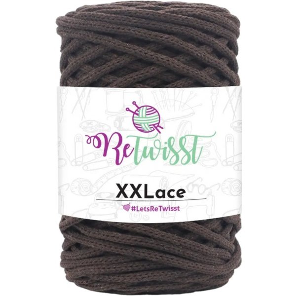 XXLACE yarn (11 hnedá)