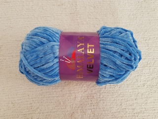Velvet (90027 - stredne modrá)